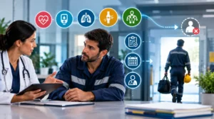 Linha de cuidado contínua para condições crônicas no trabalho