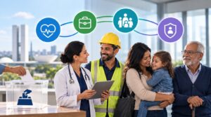 Depois da urna, saúde, trabalho e proteção social continuam formando o mesmo sistema